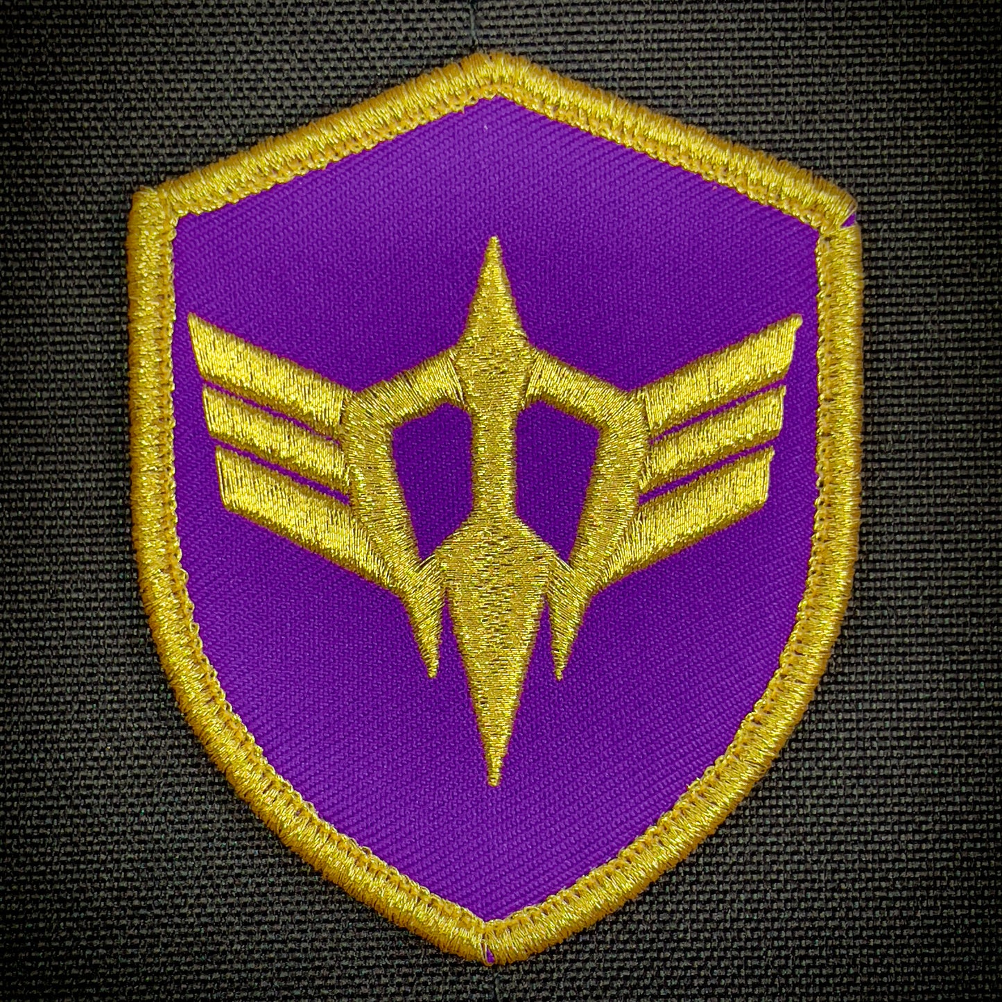 Mobile Suit GUNDAM Zeon Assault Force Insignia Embroidered Morale Patch (velcro backed)