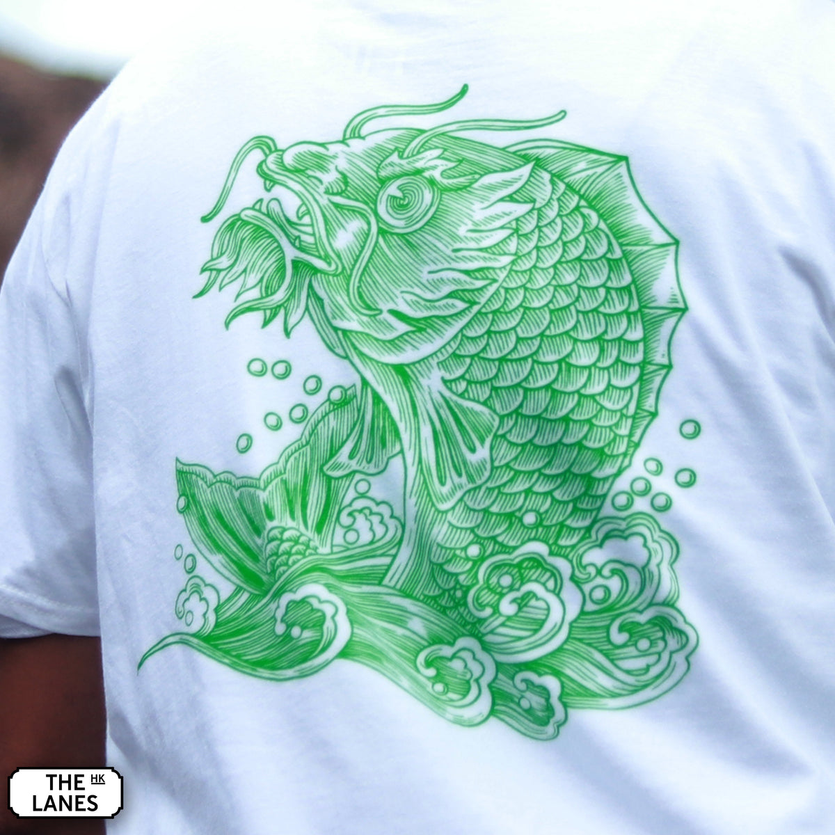 香港瑞獸T-裇 - 鯉魚 - The Lanes HK