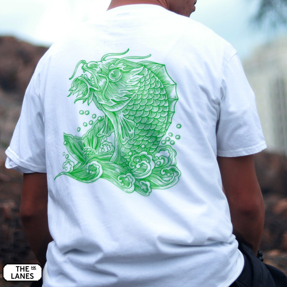 香港瑞獸T-裇 - 鯉魚 - The Lanes HK