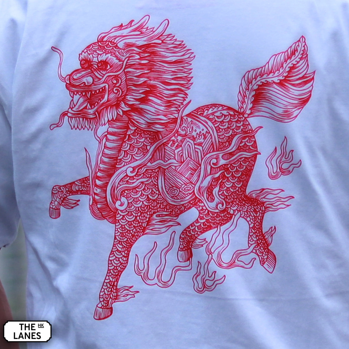 香港瑞獸T恤 - 麒麟 - The Lanes HK