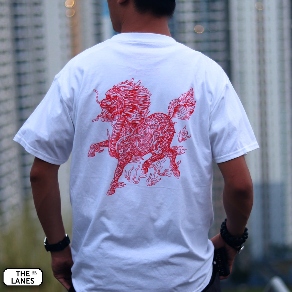 香港瑞獸T恤 - 麒麟 - The Lanes HK