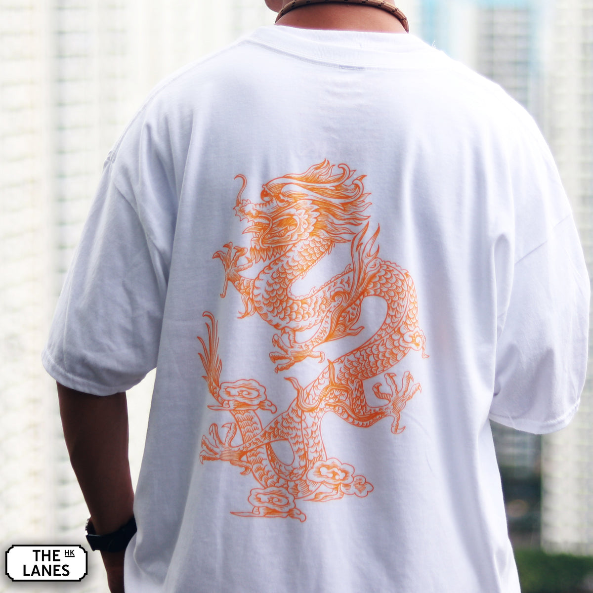 香港瑞獸 T恤 - 金龍 - The Lanes HK