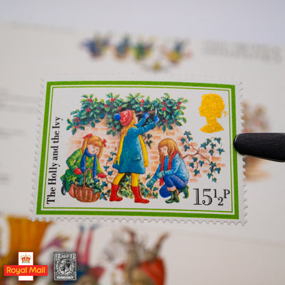 #140: 1982年 聖誕節 紀念郵票展示包