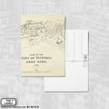 1889年ビクトリア市計画図（B）A6判ポストカード