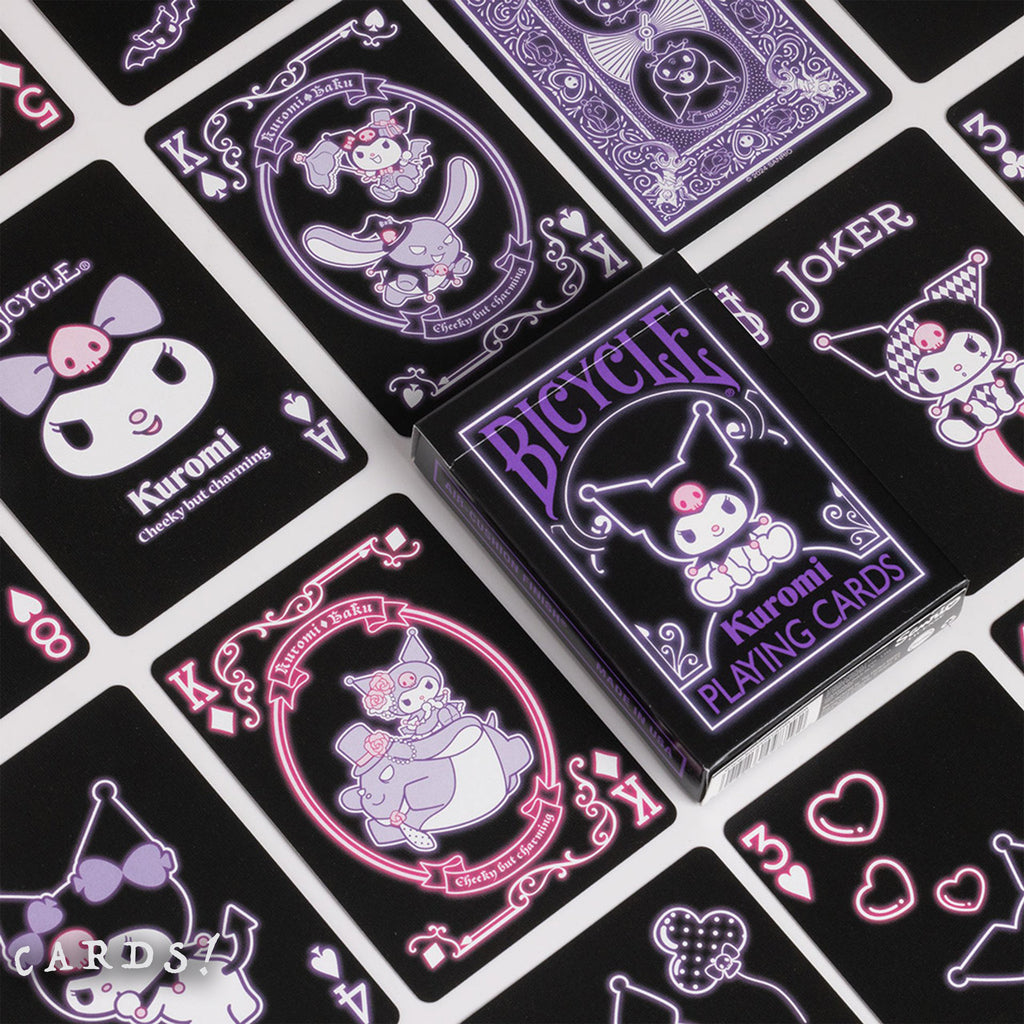Bicycle Sanrio Kuromi Playing Cards