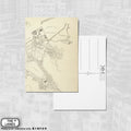 1889年ビクトリア市計画図（E）A6判ポストカード