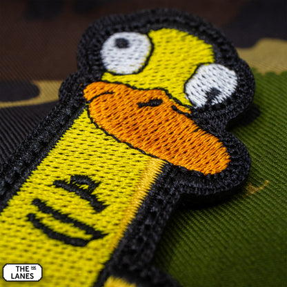 Middle Finger Duck Embroidered Morale Patch