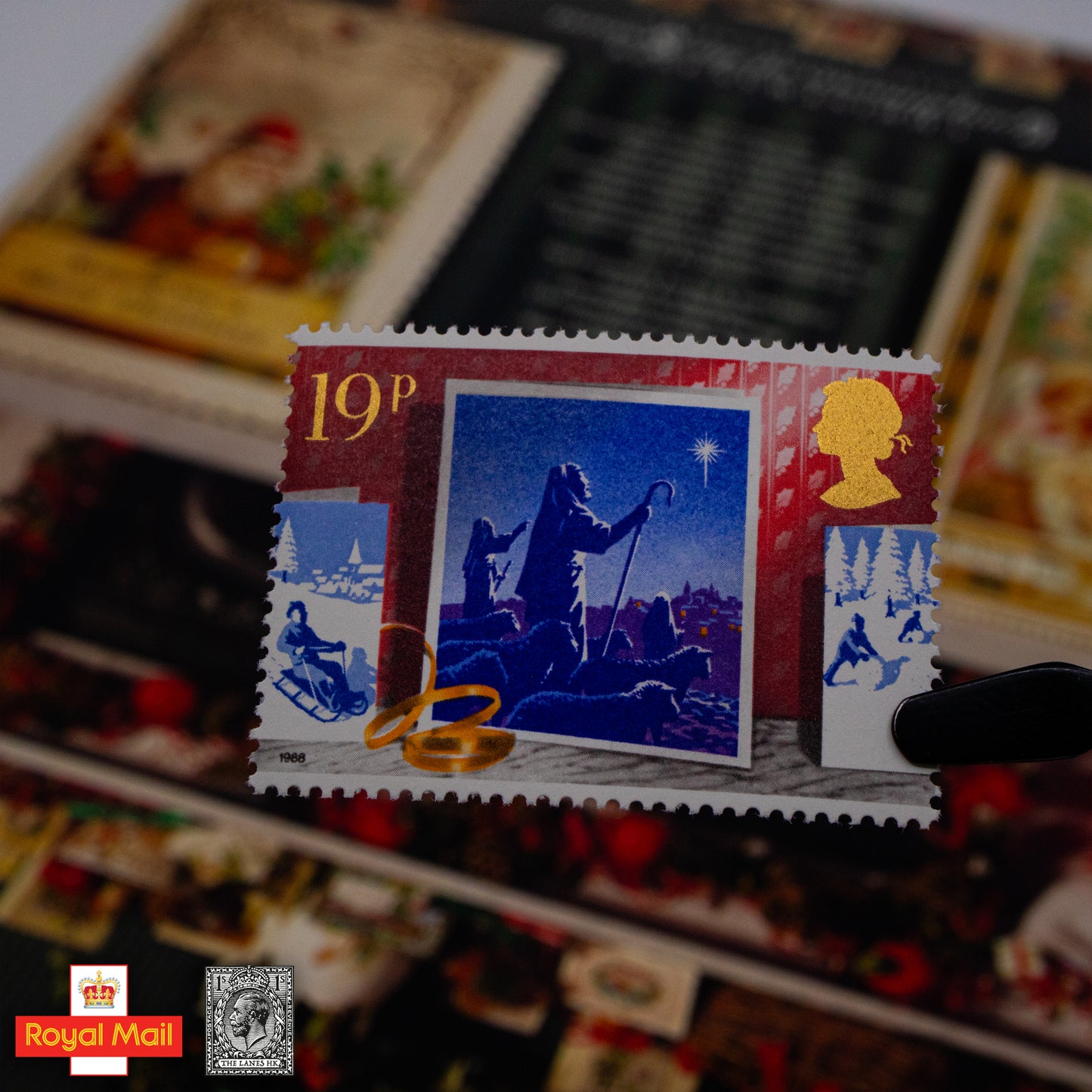#194: 1988年 聖誕節 紀念郵票展示包