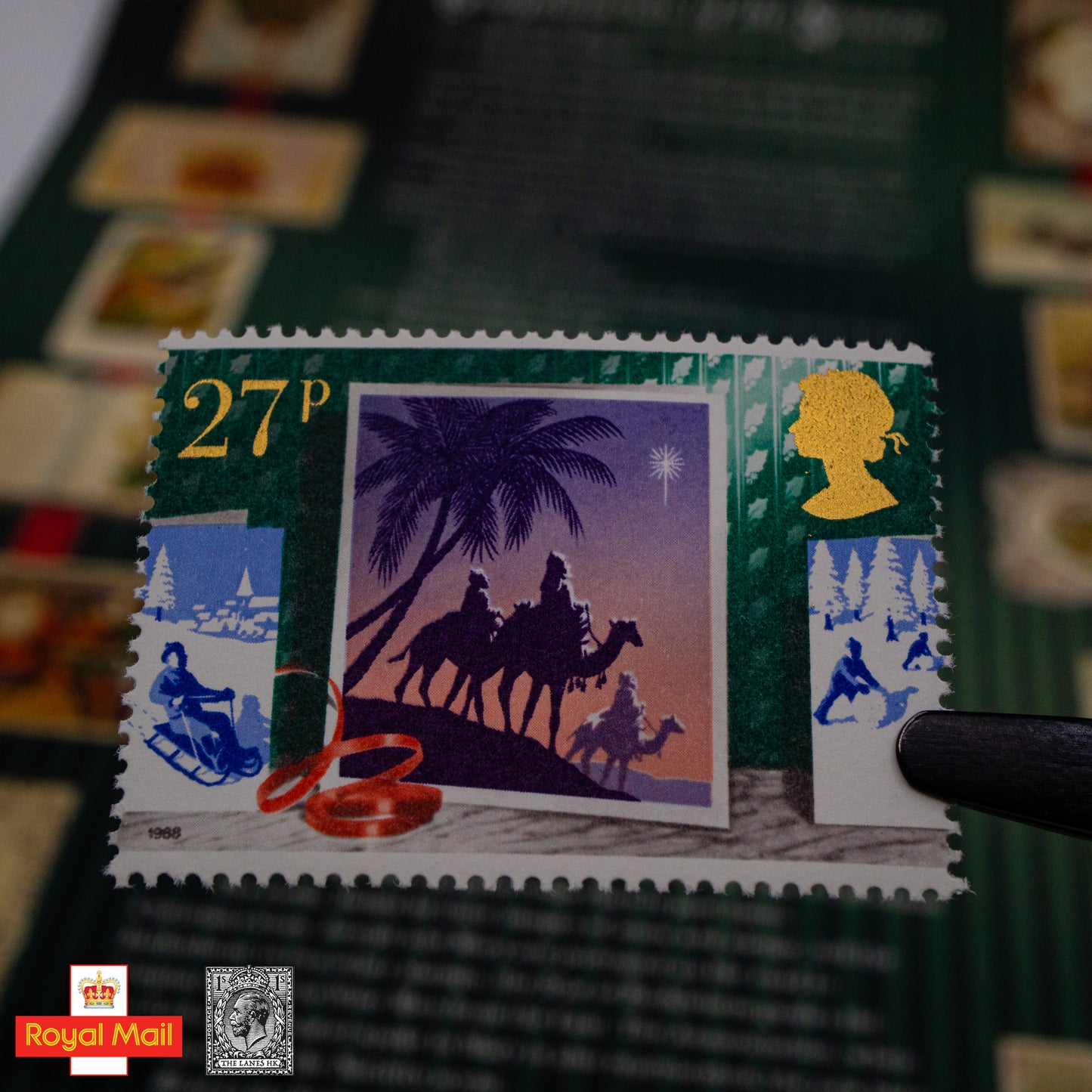 #194: 1988年 聖誕節 紀念郵票展示包