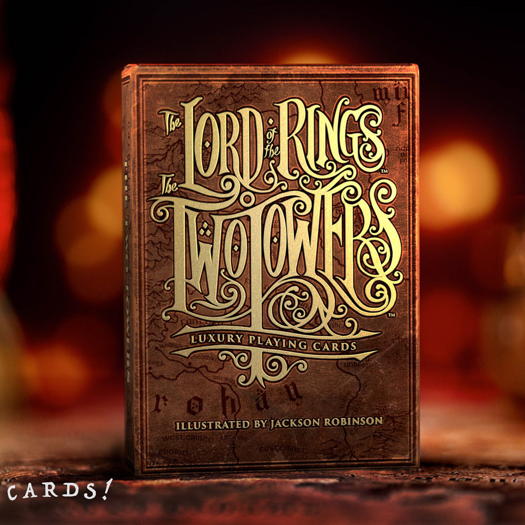 Lord of the Rings Two Towers Playing Cards