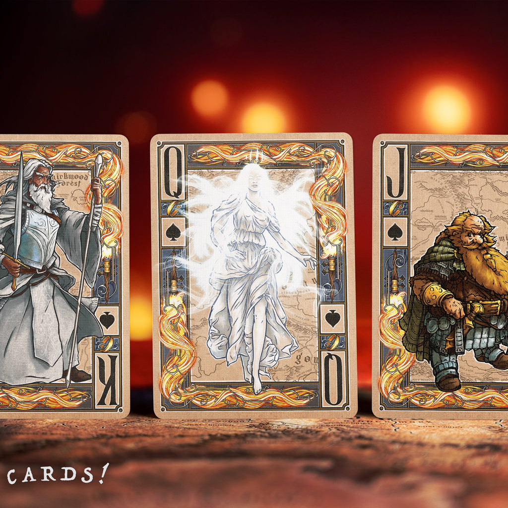 Lord of the Rings Two Towers Playing Cards