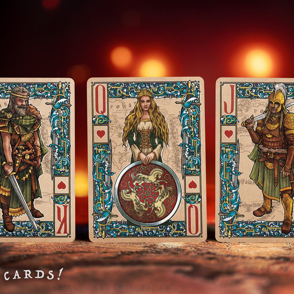 Lord of the Rings Two Towers Playing Cards