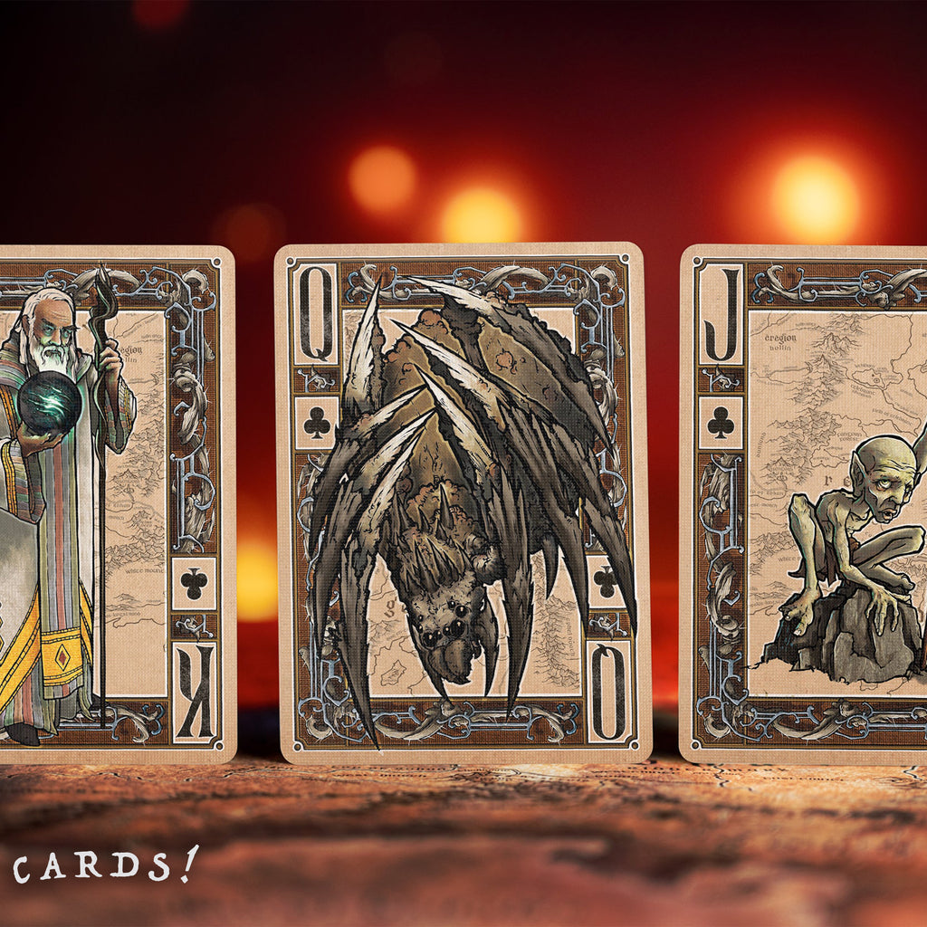 Lord of the Rings Two Towers Playing Cards