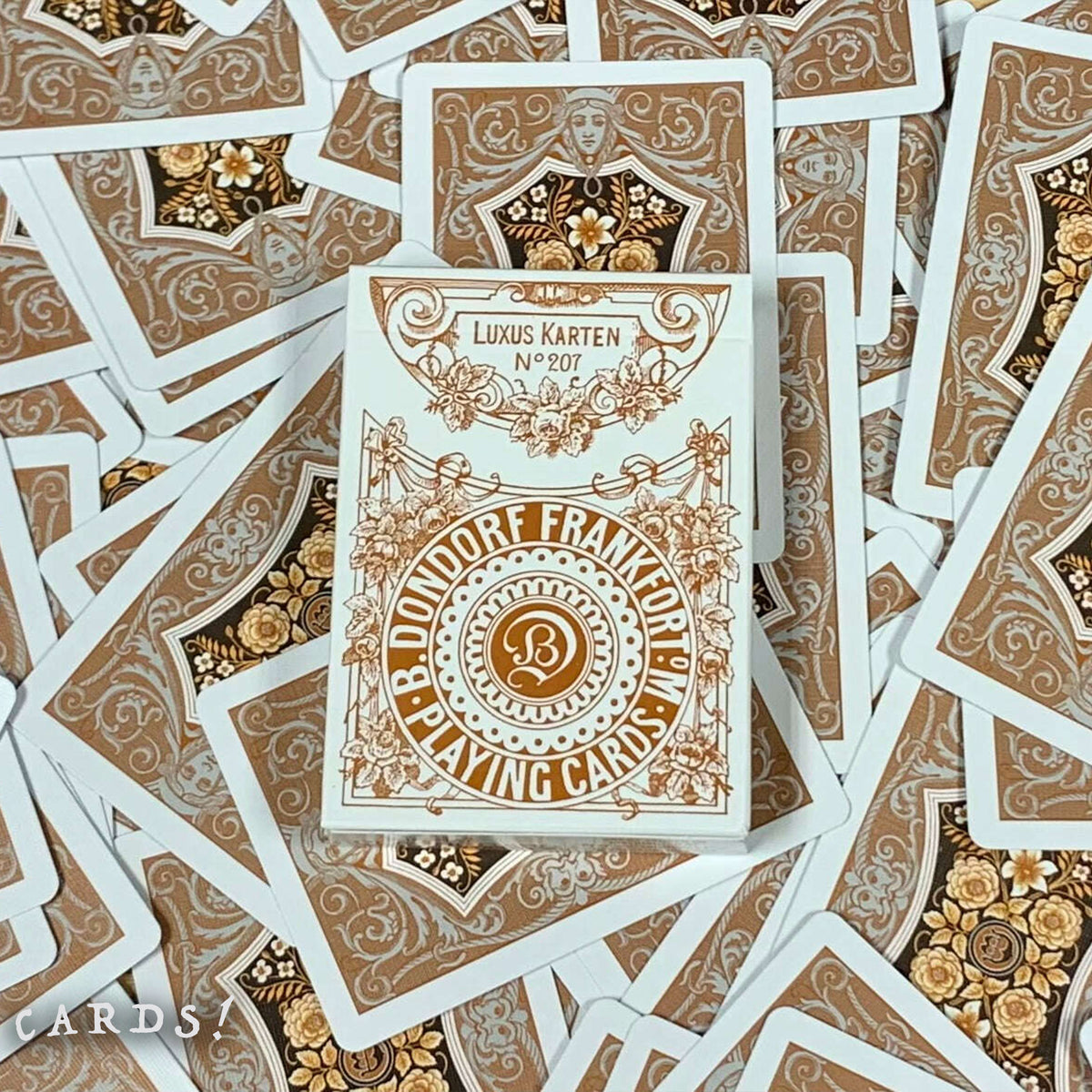 Four Continents Copper Playing Cards - The Lanes HK