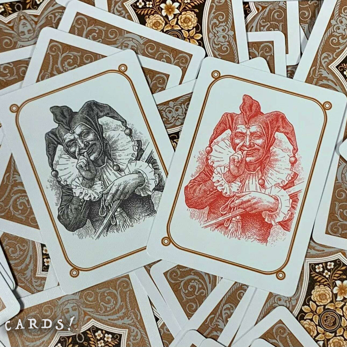 Four Continents Copper Playing Cards - The Lanes HK