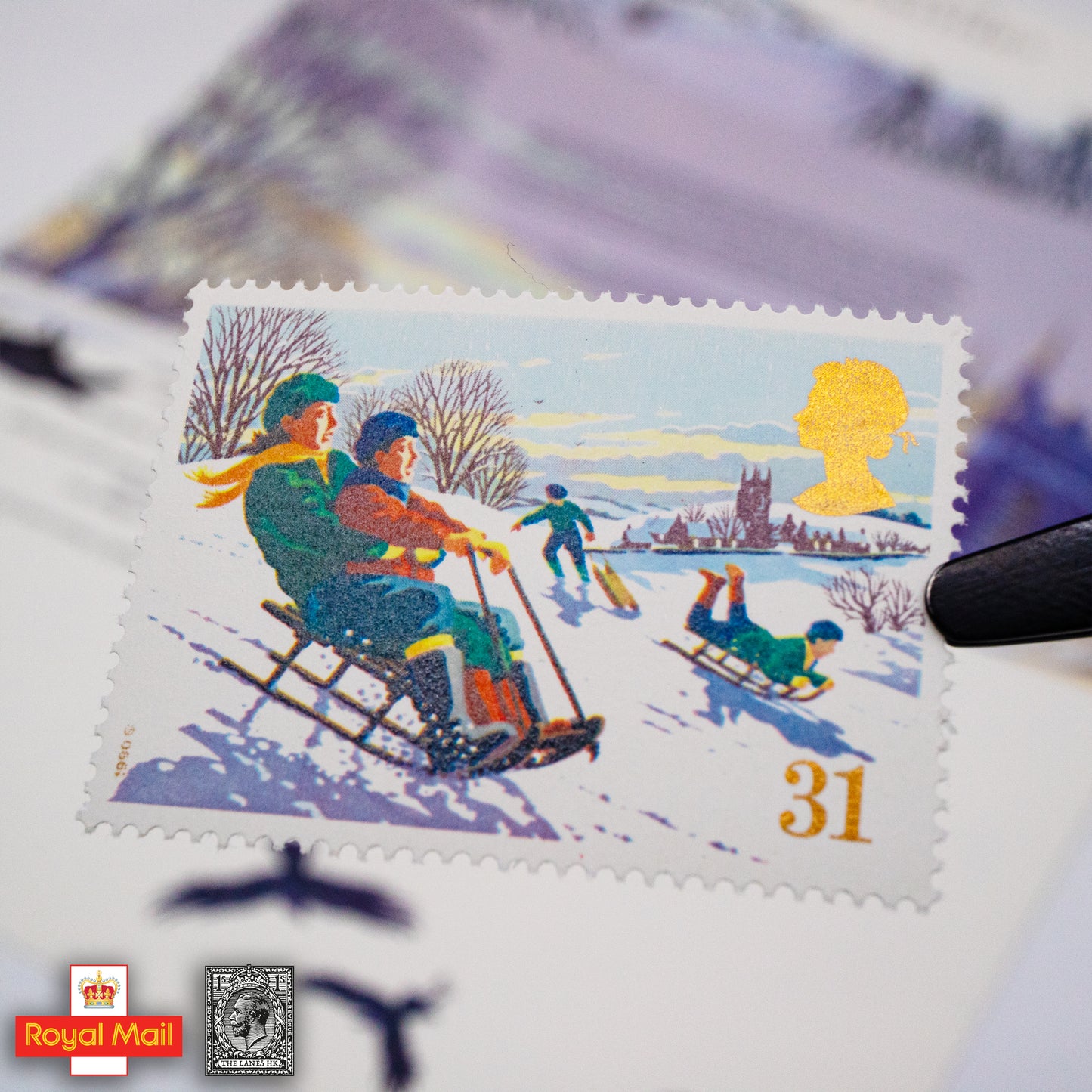 #213: 1990年 聖誕節 紀念郵票展示包