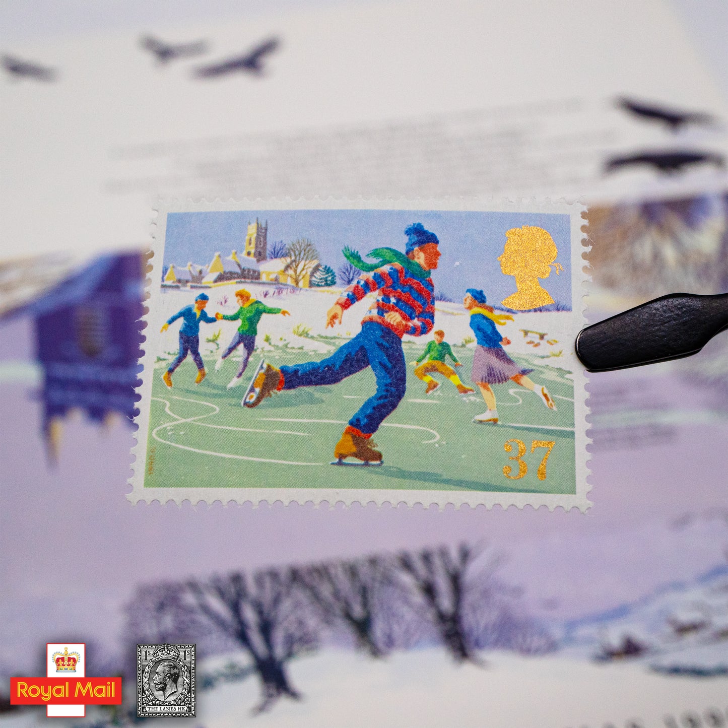 #213: 1990年 聖誕節 紀念郵票展示包
