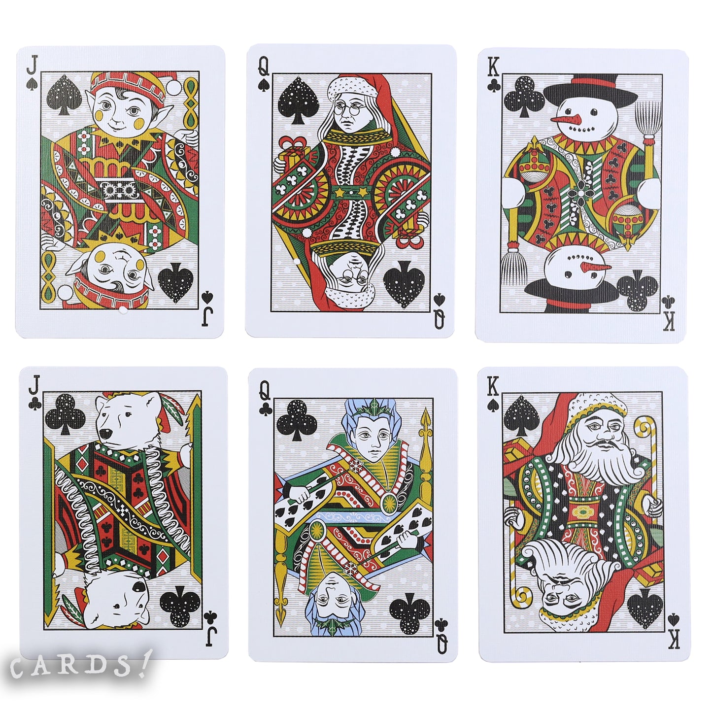 Bicycle® Snowman Back Playing Cards