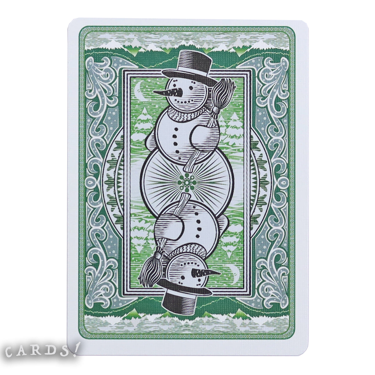 Bicycle Snowman Back Playing Cards - The Lanes HK