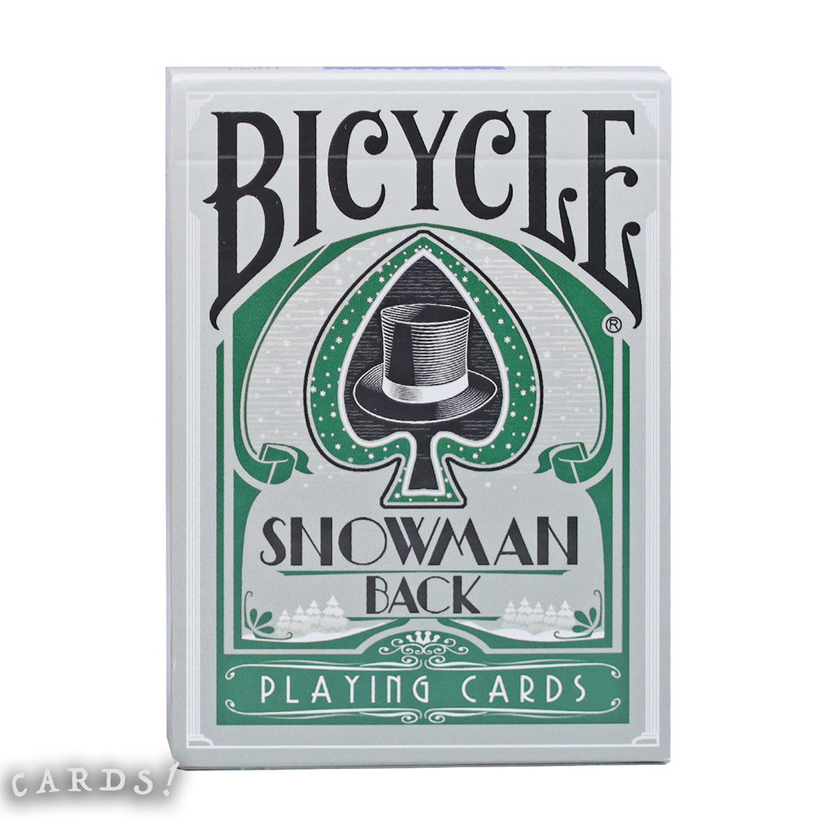 Bicycle Snowman Back Playing Cards - The Lanes HK