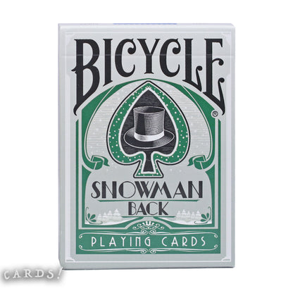 Bicycle Snowman Back Playing Cards