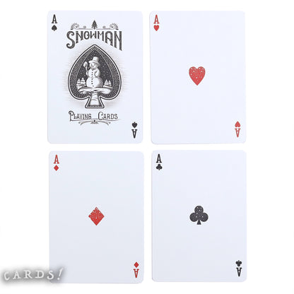 Bicycle® Snowman Back Playing Cards