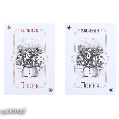 Bicycle® Snowman Back Playing Cards