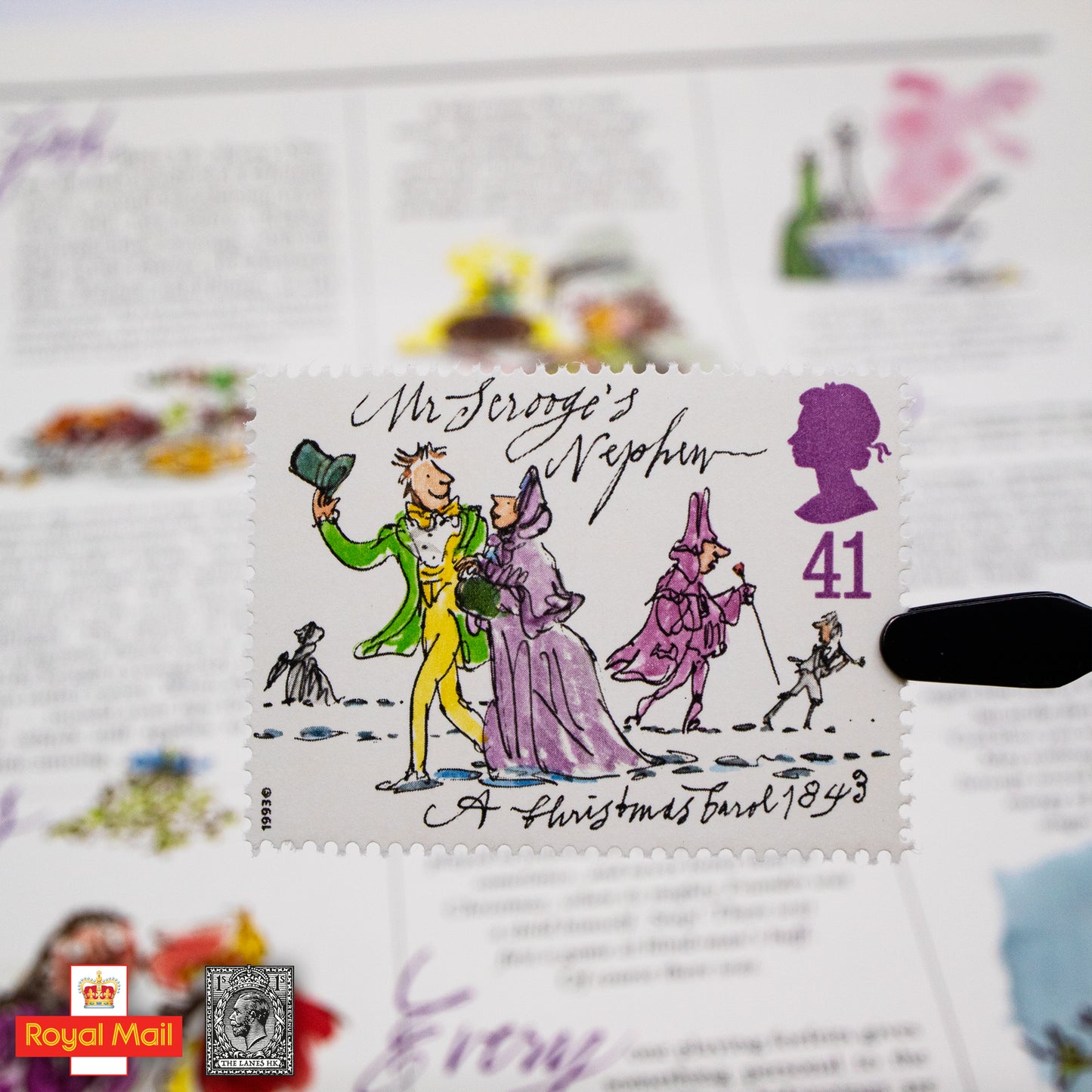 #242: 1993年 聖誕節 紀念郵票展示包