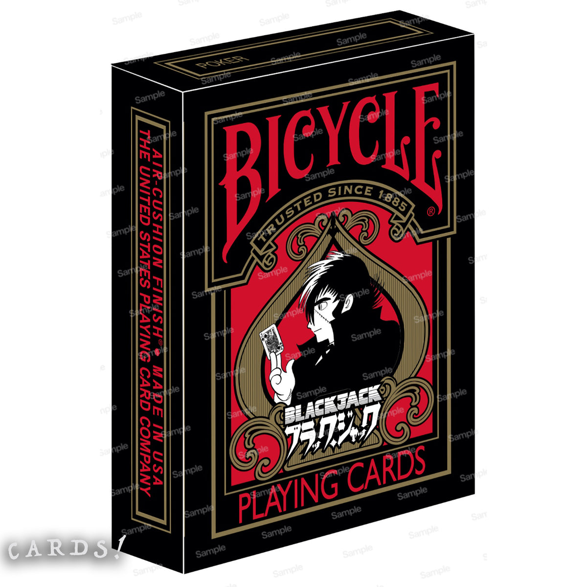Bicycle Black Jack Playing Cards - The Lanes HK