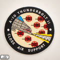 A-10 Thunderbolt II Attacker Embroidered Morale Patch - The Lanes HK