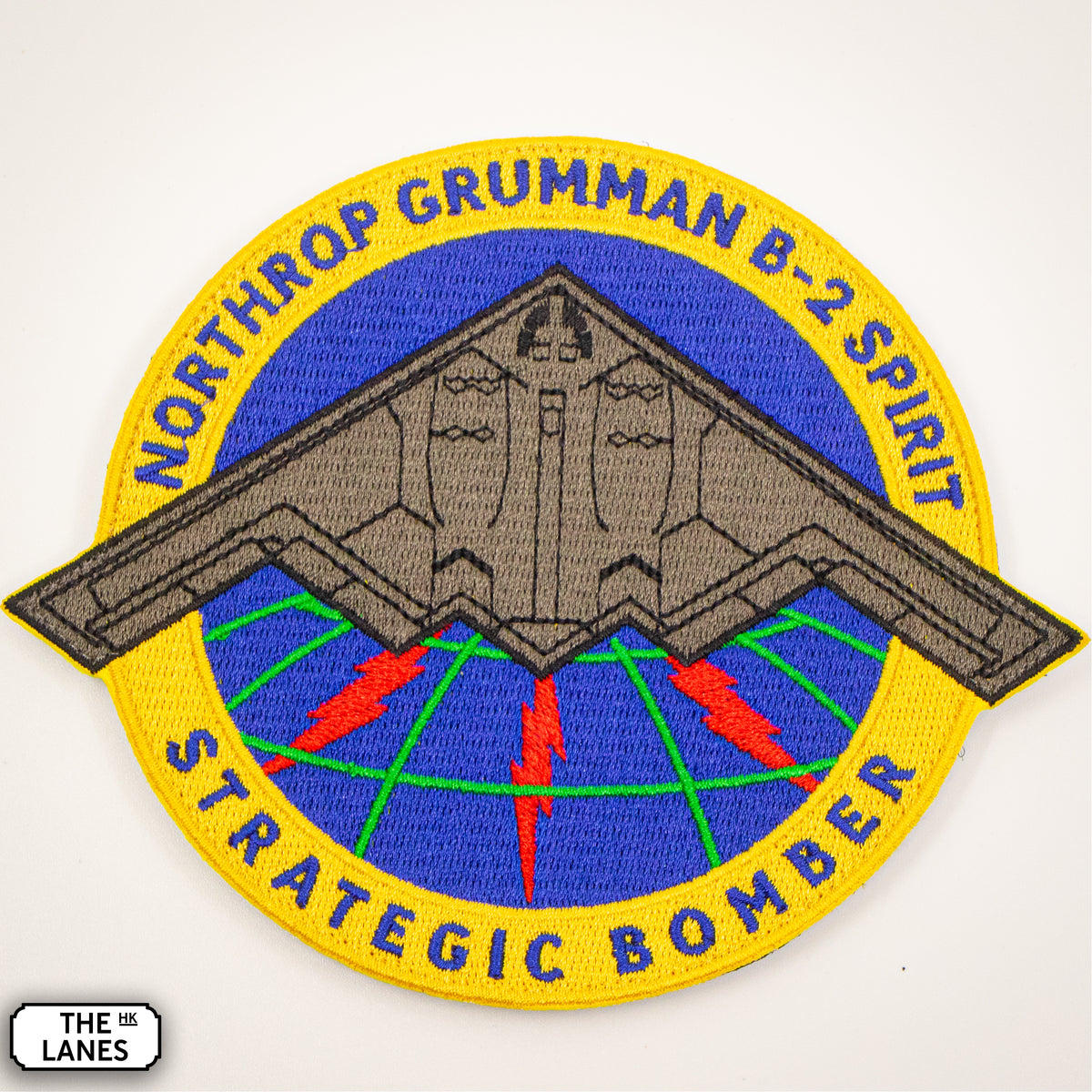 B-2 Spirit Bomber Embroidered Morale Patch - The Lanes HK
