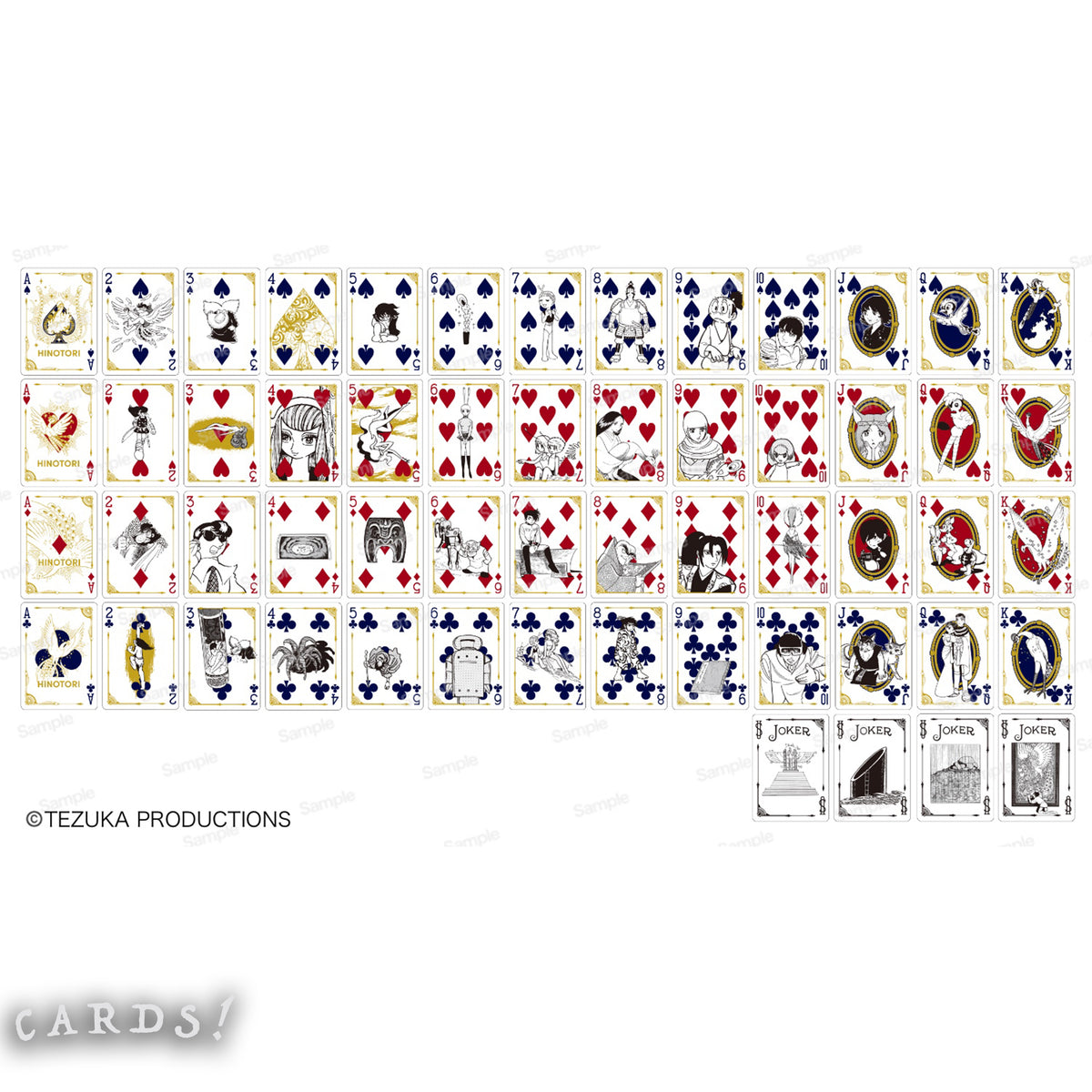 Bicycle Osamu Tezuka: Hinotori Playing Cards - The Lanes HK