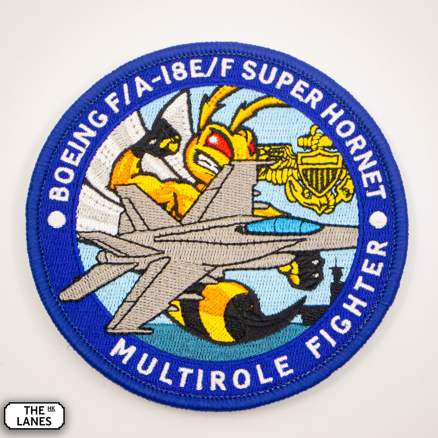 F/A-18E/F Super Hornet Fighter Embroidered Morale Patch