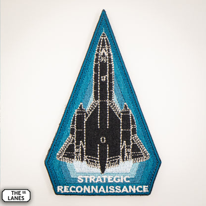 SR-71 Blackbird Embroidered Morale Patch