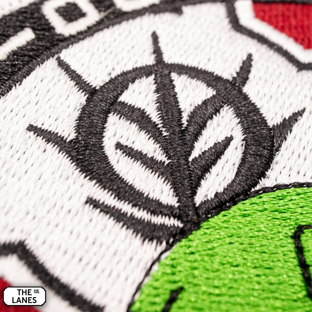 GLOW IN THE DARK MS-06F Zaku II Embroidered Morale Patch