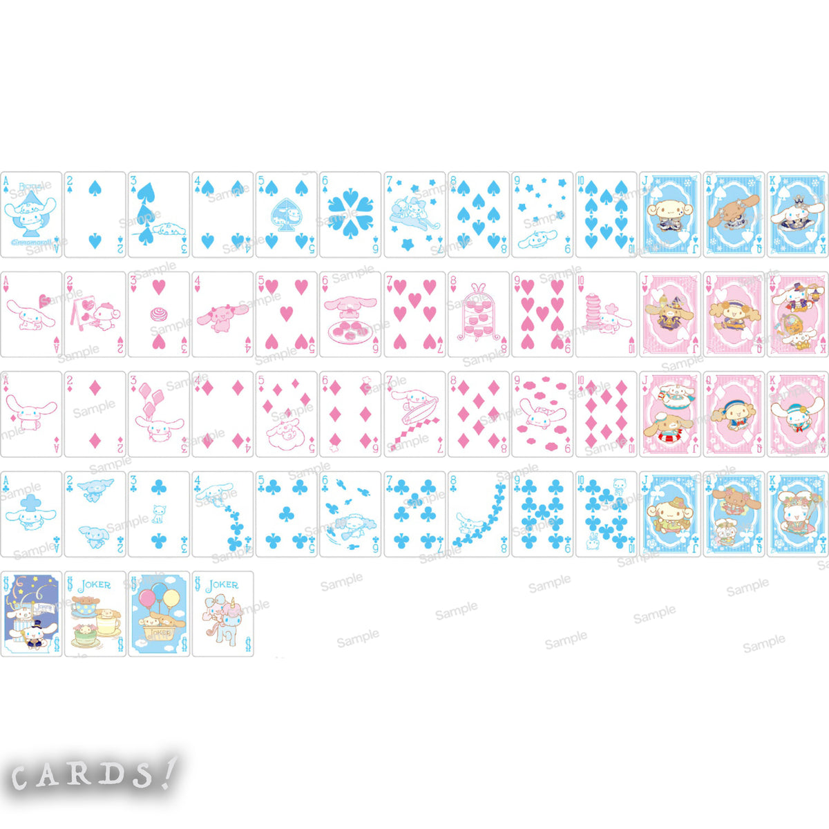 Bicycle Sanrio Cinnamoroll Playing Cards - The Lanes HK