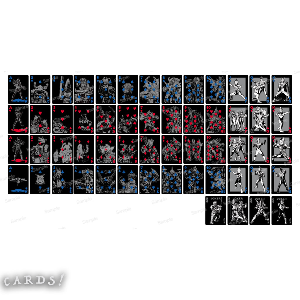 Bicycle New Generation Ultraman Playing Cards