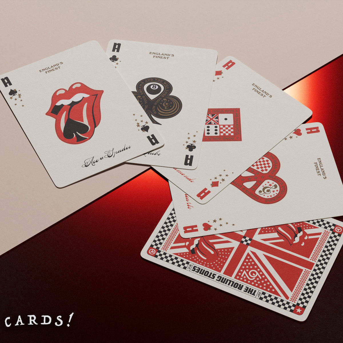 Rolling Stone Playing Cards - The Lanes HK