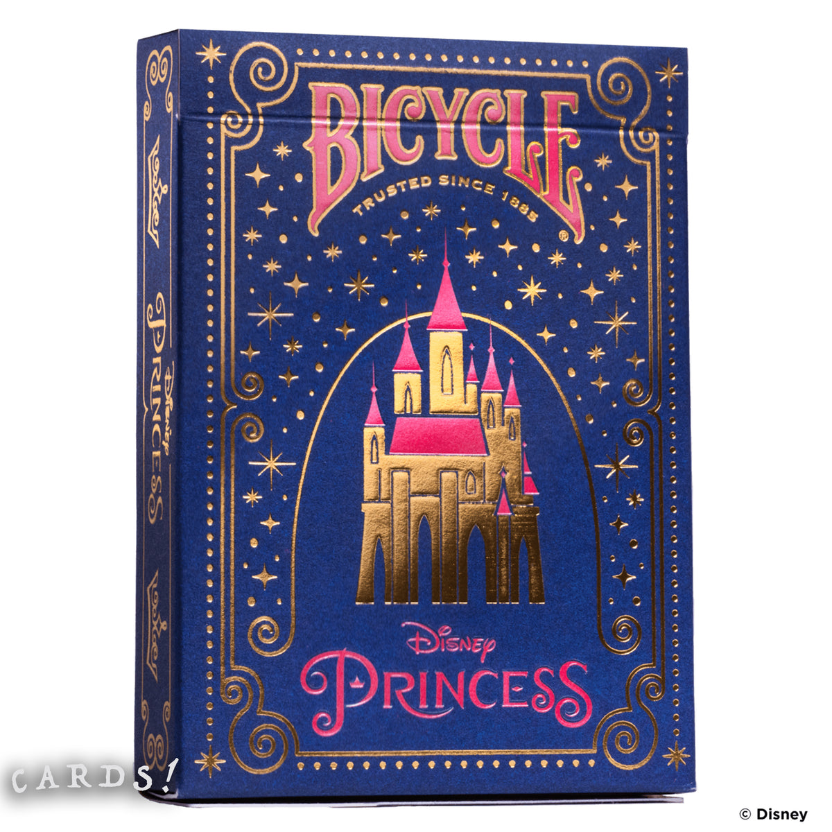 Bicycle Disney Princess Playing Cards - Navy Blue - The Lanes HK