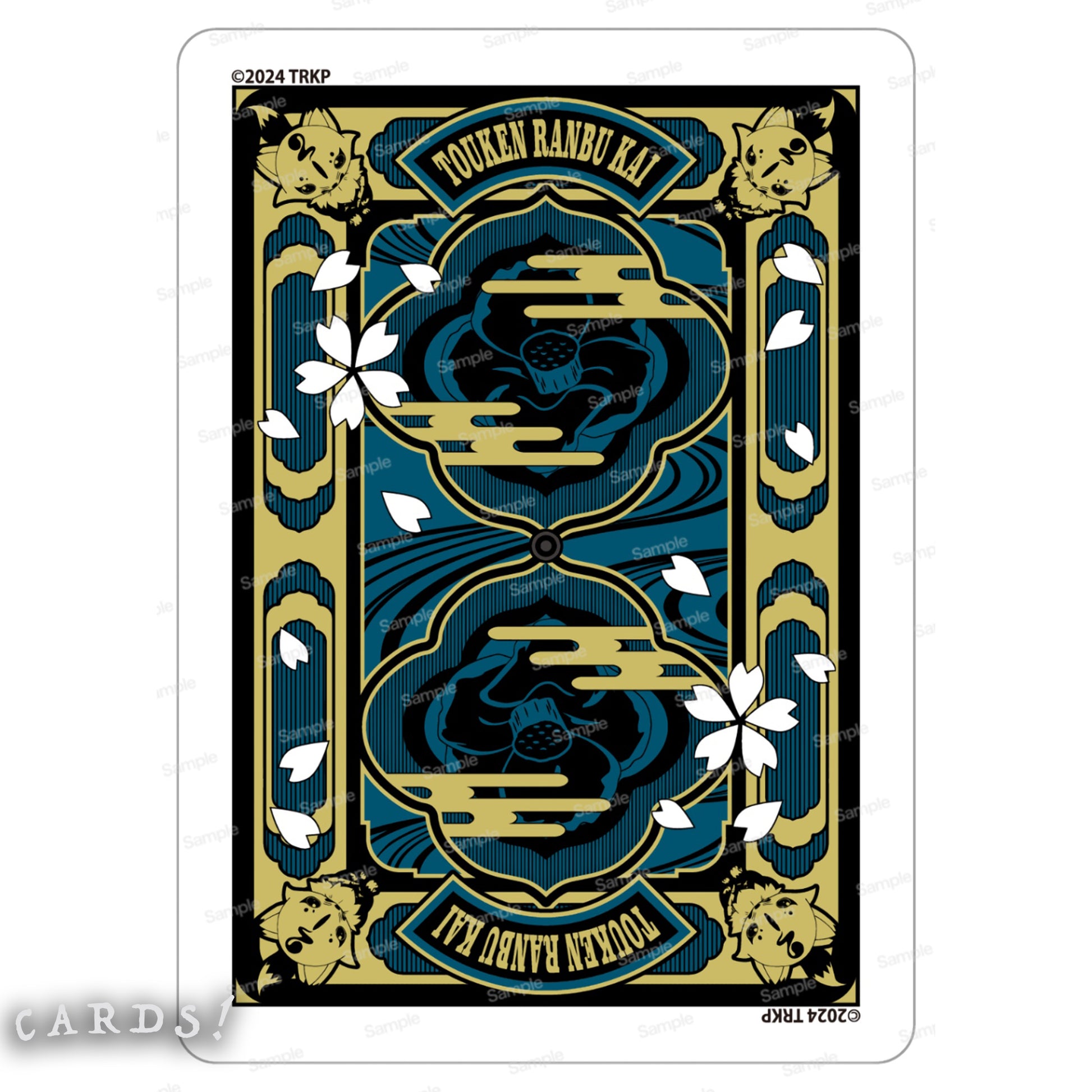Bicycle Touken Ranbu Kai Playing Cards