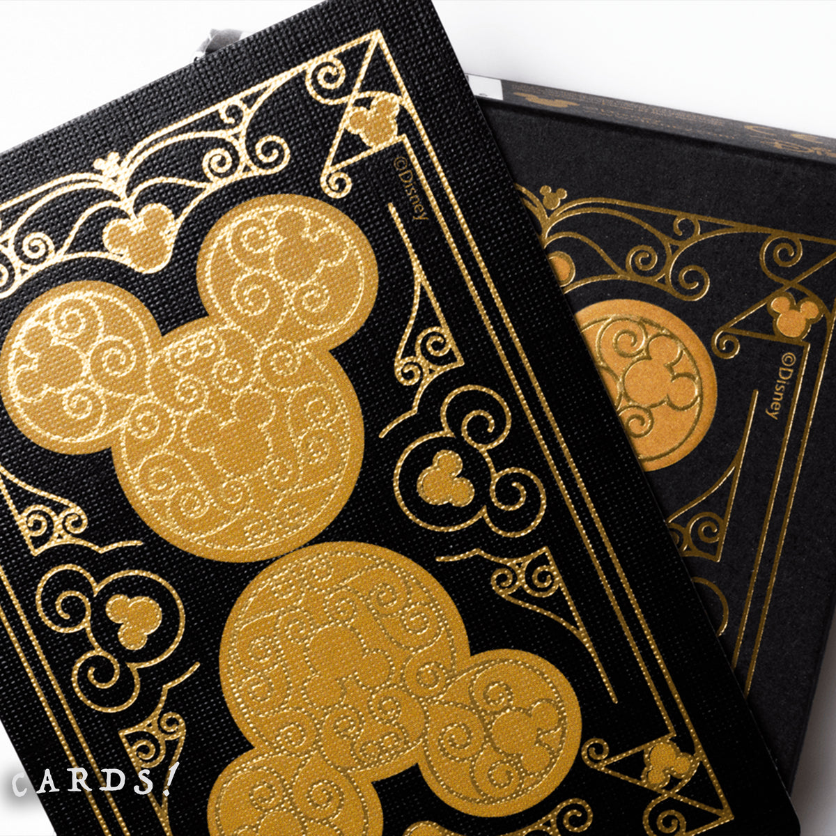 Bicycle Disney Mickey Mouse Black and Gold Playing Cards - The Lanes HK