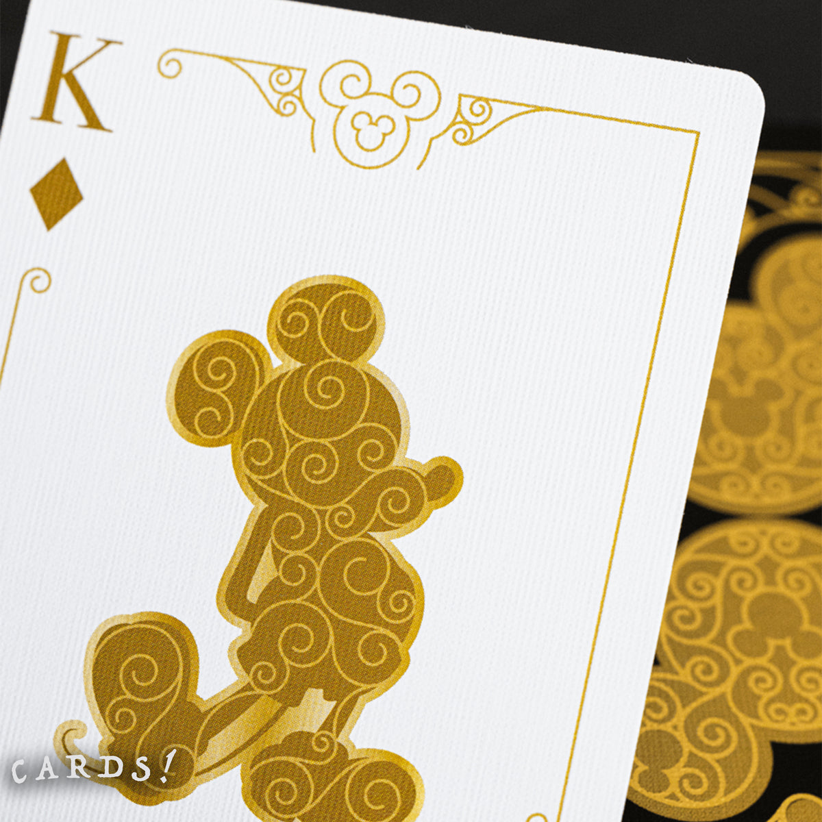 Bicycle Disney Mickey Mouse Black and Gold Playing Cards - The Lanes HK