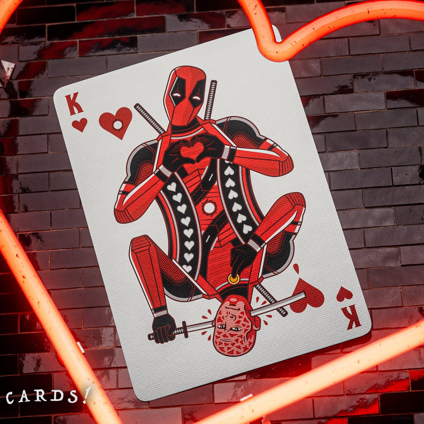 Deadpool Playing Cards