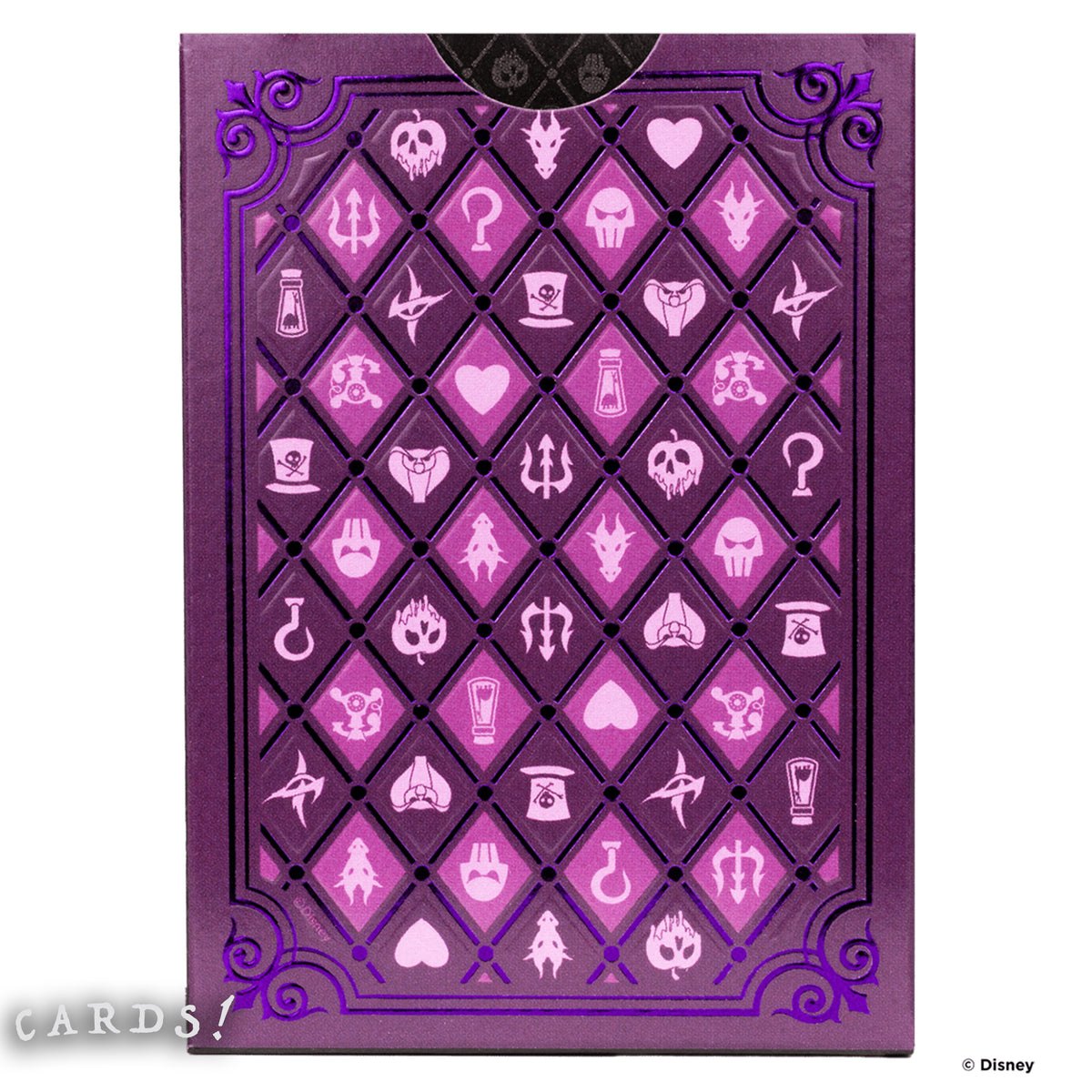 Bicycle Disney Villains Playing Cards - Purple - The Lanes HK