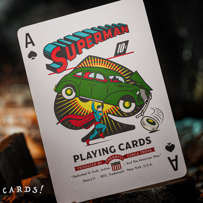 Superman Playing Cards