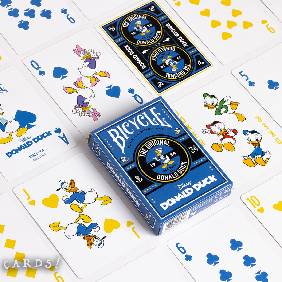 Bicycle Disney Classic Donald Duck Playing Cards - The Lanes HK