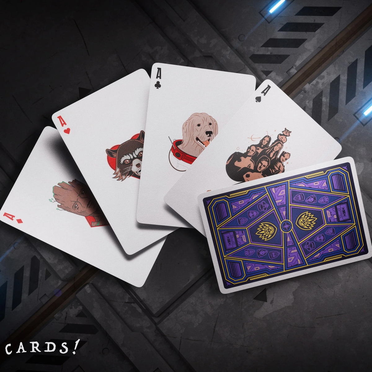 Guardians of the Galaxy Playing Cards - The Lanes HK