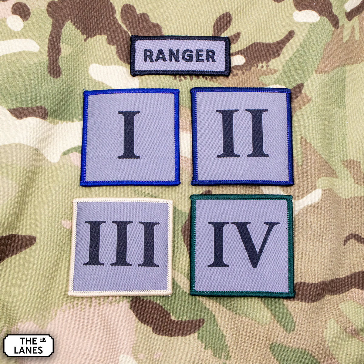 British Army The Ranger Regiment Tactical Recognition Flash - The Lanes HK