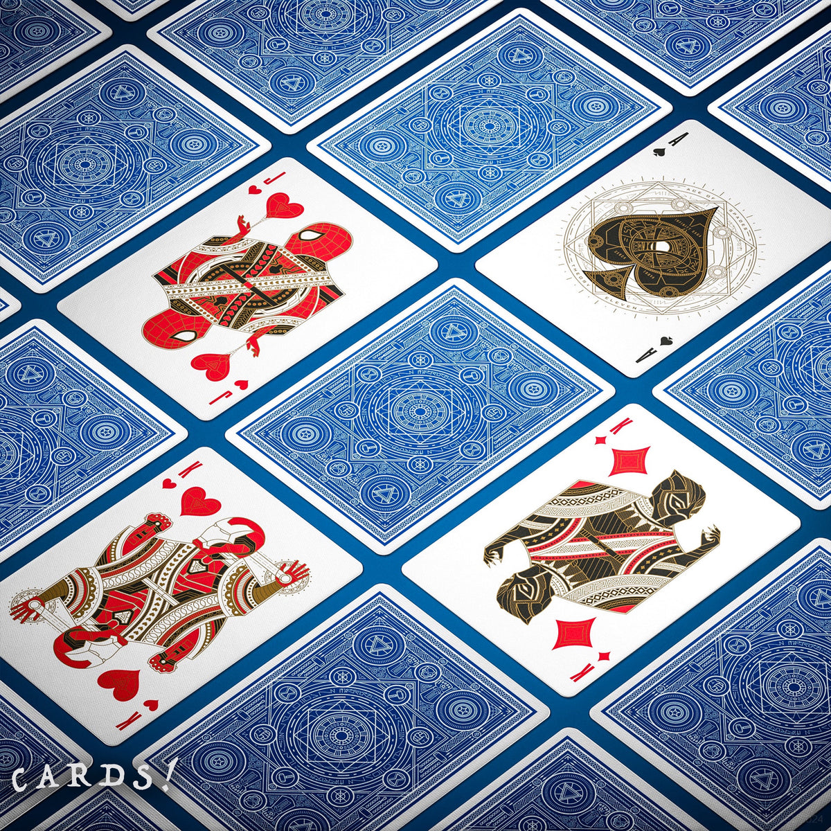 AVENGERS: Infinity Saga Playing Cards - Blue - The Lanes HK