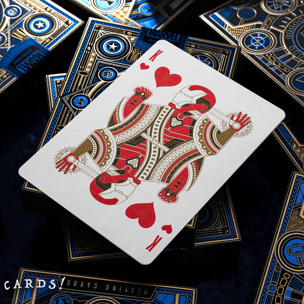 復仇者聯盟：無限傳奇 撲克牌 - 藍色